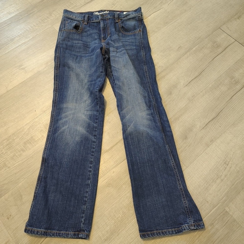 Wrangler Retro Western jeans Relaxed BootCut 30x30 Dark Wash Fade